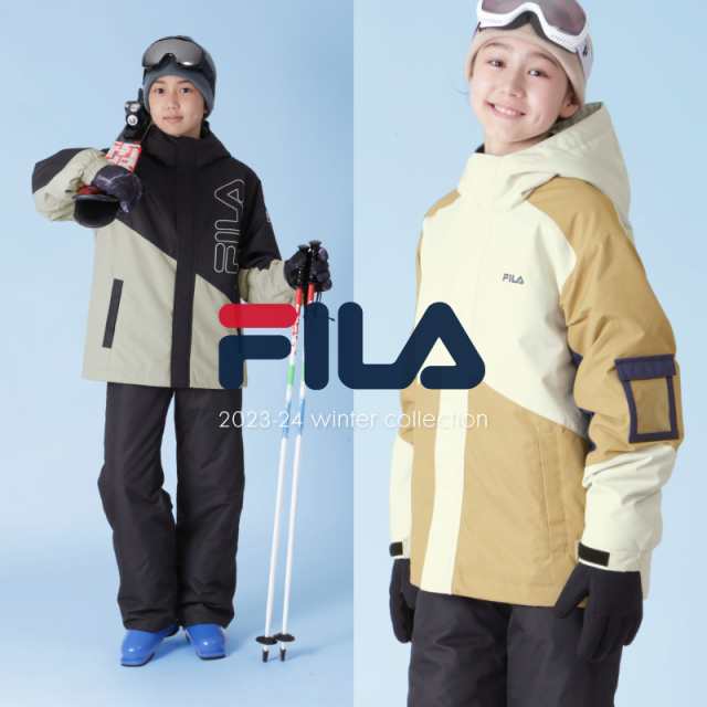 FILA スキーウェア スノーボードウェア キッズ スノーボード スキー ウェア 上下セット ジュニア 男の子 女の子 スノボ スノボー スノ｜au  PAY マーケット