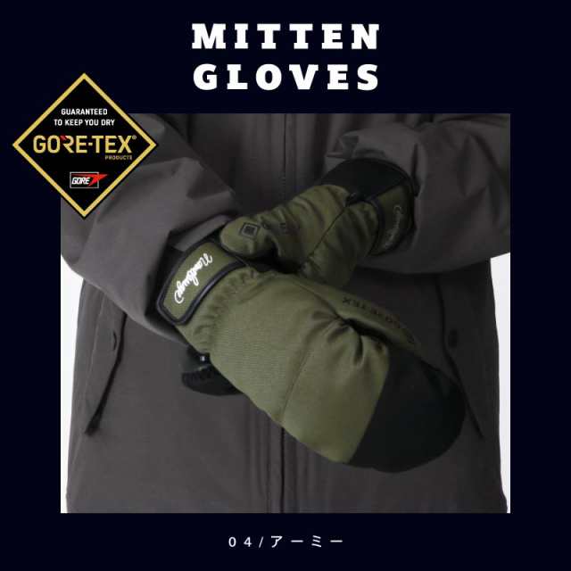 GORE-TEX ゴアテックス スノーボード ミトン グローブ インナー