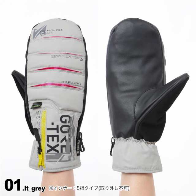 ASHRAM/アシュラム メンズ GORE-TEX スノーボード グローブ ミトン 