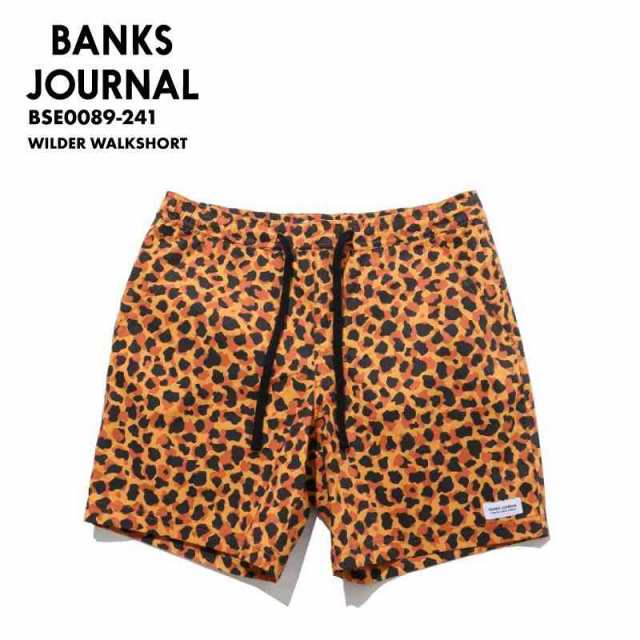 BANKS JOURNAL/バンクスジャーナル メンズ ボードショーツ WILDER WALKSHORT 2024 SPRING BSE0089-241 男性用