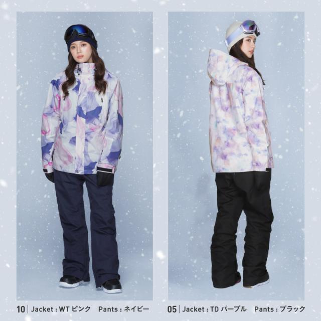 スノーボードウェア セット レディース ScoLar スノーボードウェア 上下セット スキーウェア レディース