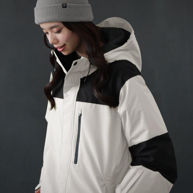 スノボ　ウェア　レディース　上下　Lサイズ　ニット帽付き ICEPARDAL（アイスパーダル） スキーウェア レディース スノーウェア