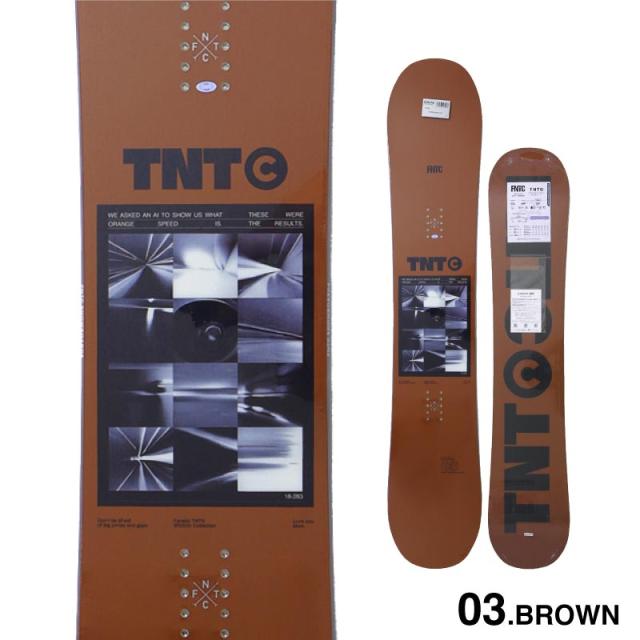 FNTC メンズ スノーボード 板 ハイブリッドキャンバー カービング