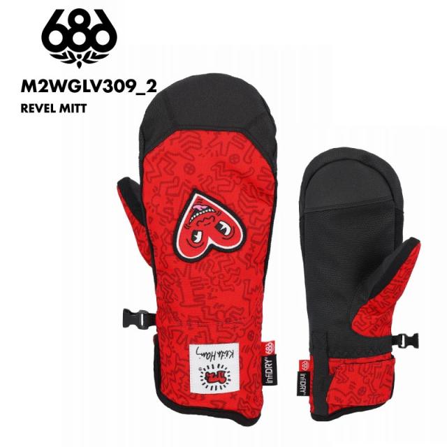 686/シックスエイトシックス レディース スノー ミトングローブ REVEL MITT WINTER 24-25 M2WGLV309_2
