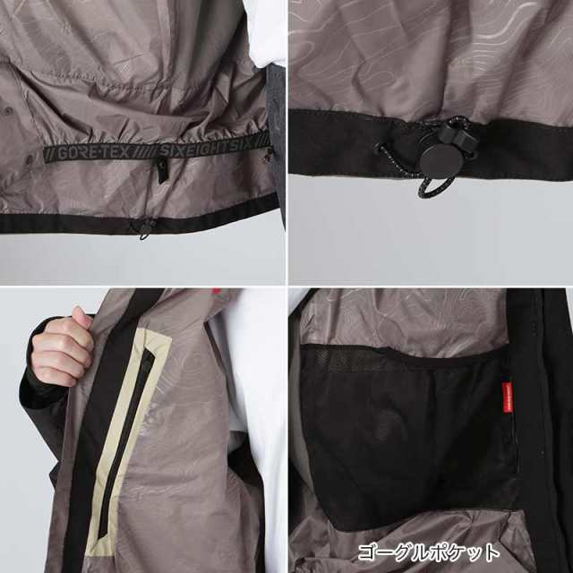 686/シックスエイトシックス メンズ GORE-TEX スノージャケット