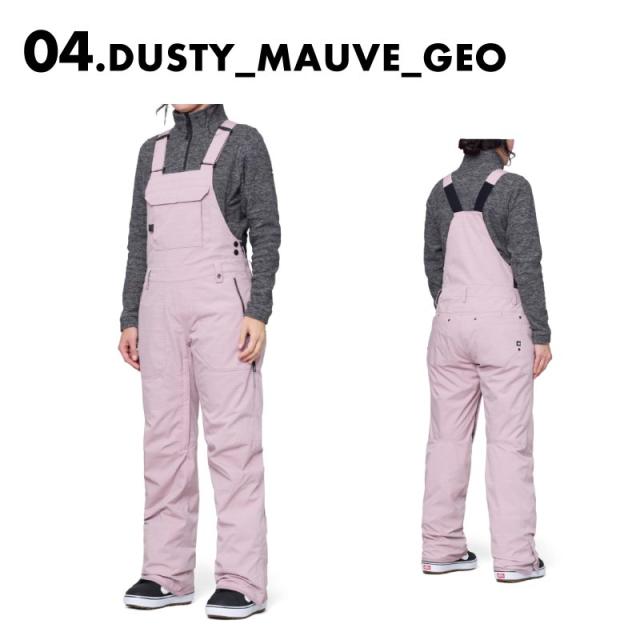 SECRETGARDEN レディース ビブパンツ スノー ウェア Mサイズ 686/シックスエイトシックス レディース スノー ビブパンツ
