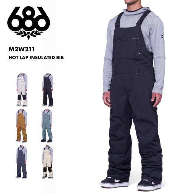 686　シックスエイトシックス メンズ スノー ビブパンツ M2W211 ウェア 686/シックスエイトシックス メンズ スノー ビブパンツ M2W211