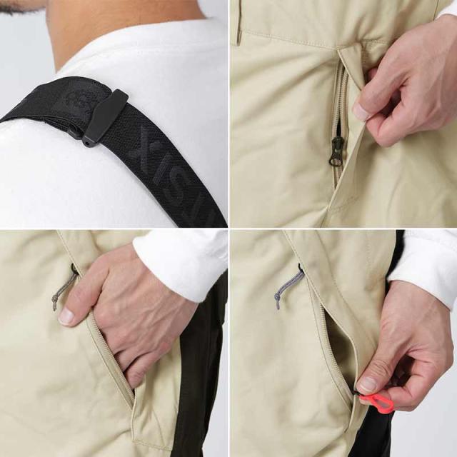 686/シックスエイトシックス メンズ スノー ビブパンツ M2W211 スノー