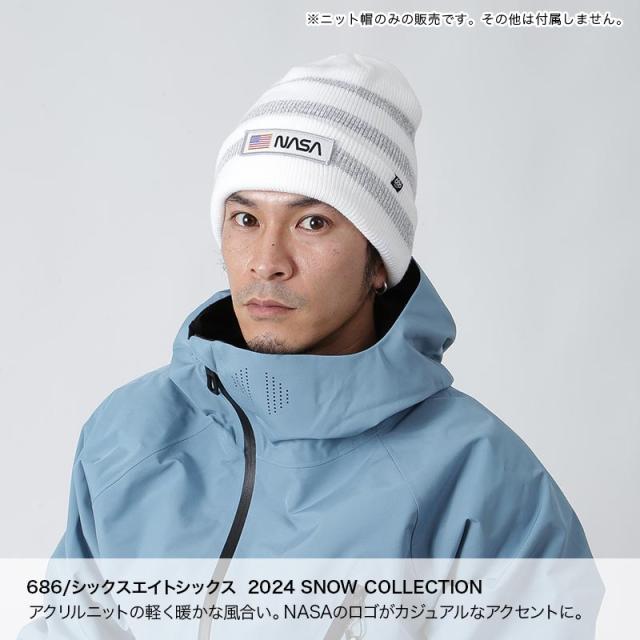 686/シックスエイトシックス メンズ ニット帽 M2WBNE06 帽子 毛糸