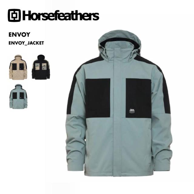 Horsefeathers/ホースフェザー メンズ スノージャケット ENVOY_JACKET 2024-25  スノーウェア スノボウェア ENVOY