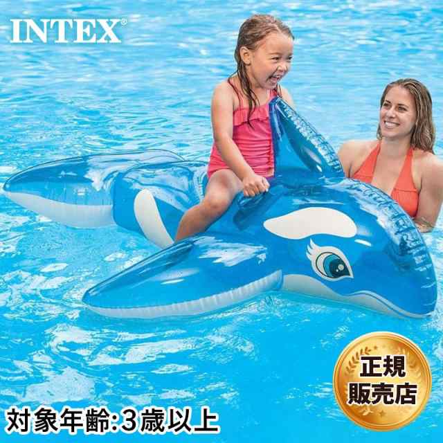 INTEXインテックス 浮き輪 フロート動物型 大きい犬 子ども ライドオン 