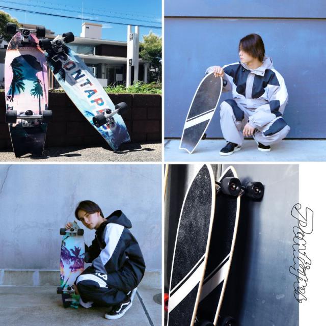 ボード クルーザー コンプリートデッキ 30インチ クルーザーデッキ