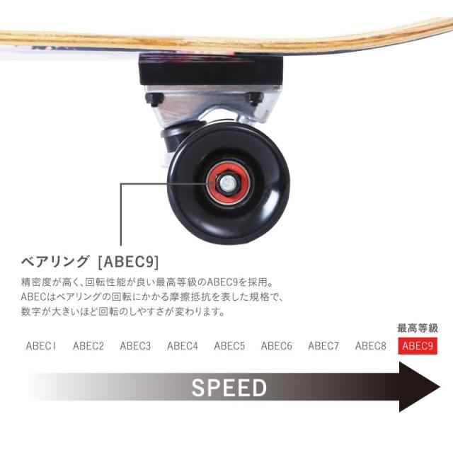 ボード クルーザー コンプリートデッキ 30インチ クルーザーデッキ