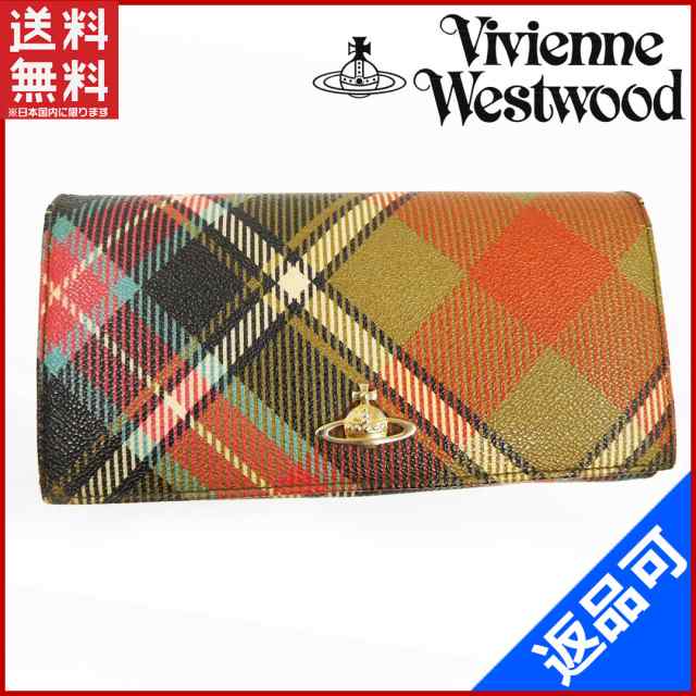 ヴィヴィアン・ウエストウッド 財布 Vivienne Westwood 長財布 人気 即納 【中古】 X11506