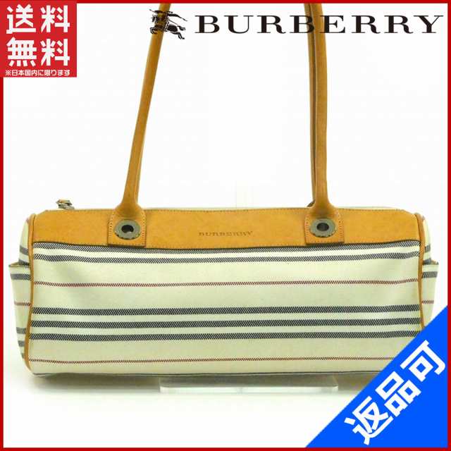 バーバリー バッグ Burberry ショルダーバッグ ミニボストンバッグ ベージュ ライトブラウン 即納 中古 Xの通販はau Pay マーケット Brands