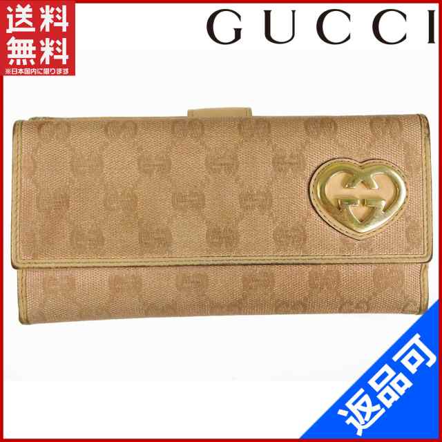 グッチ 財布 Gucci 長財布 ｇ金具 ピンク 人気 即納 中古 X117の通販はau Pay マーケット Brands