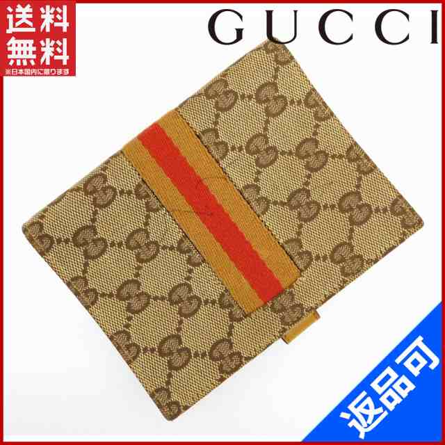 グッチ 手帳カバー Gucci 手帳カバー ベージュ 即納 中古 X128の通販はau Pay マーケット Brands