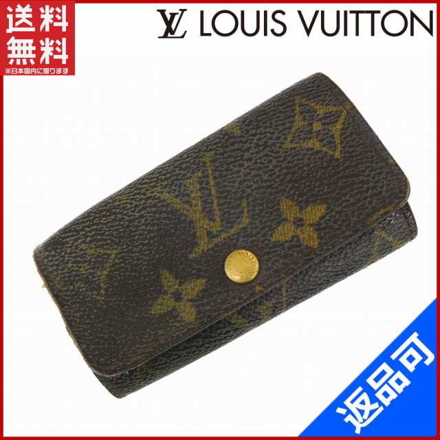 ルイヴィトン キーケース Louis Vuitton キーケース 4連キーケース メンズ可 ミュルティクレ4 ブラウン 人気 即納 中古 Xの通販はau Pay マーケット Brands