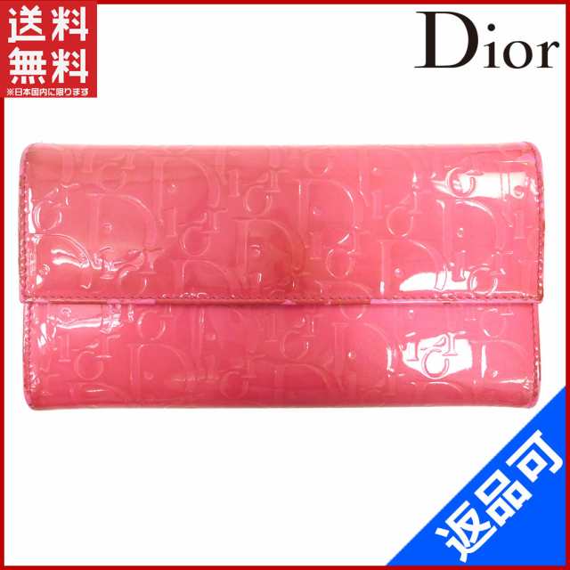 Dior　長財布　ピンク
