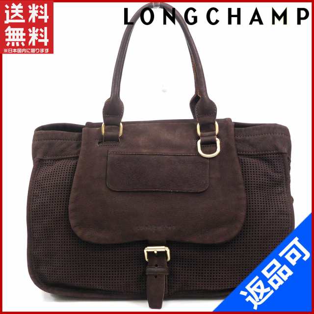 ロンシャン バッグ LONGCHAMP トートバッグ ブラウン 即納 【中古】 X16052