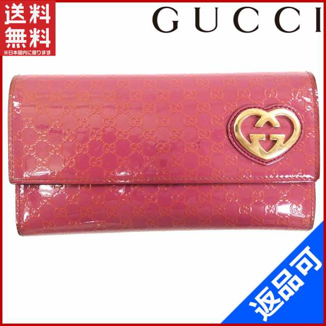 GUCCI グッチ 長財布 ピンク arabstudentaid.org