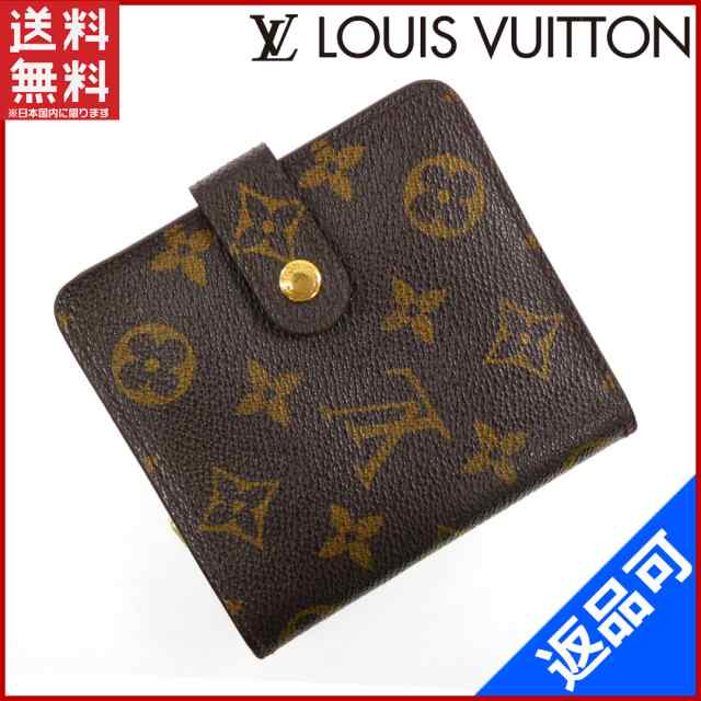 ルイヴィトン 財布 Louis Vuitton 二つ折り財布 ラウンドファスナー メンズ可 コンパクトジップ ブラウン 人気 即納 中古 Xの通販はau Pay マーケット Brands