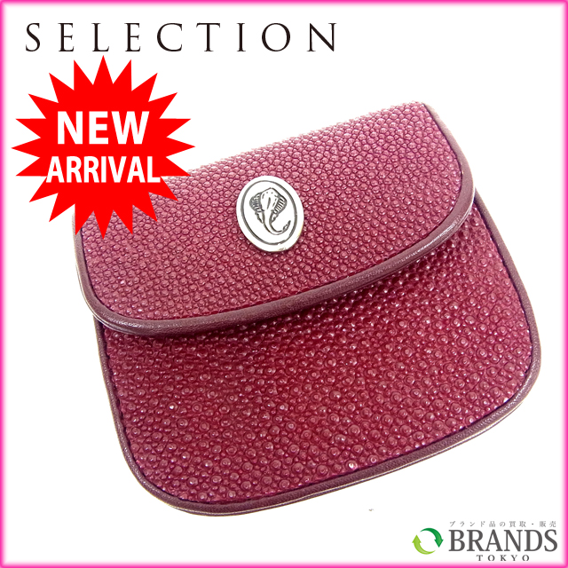 ノーブランド 財布 No Brand コインケース ボルドー 美品 即納 中古 X3696の通販はau Pay マーケット Brands