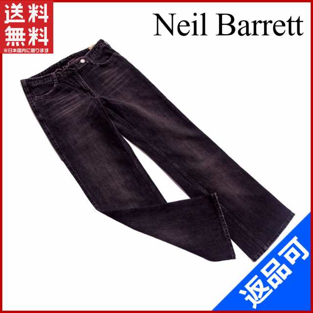 ニール・バレット ボトムス Neil Barrett ジーンズ パンツ ダメージ