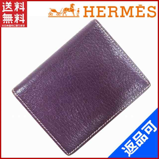 エルメス 手帳カバー HERMES 手帳カバー ミニサイズ アジェンダミニ パープル×ライトパープル 人気 良品 【中古】 X5747｜au PAY  マーケット