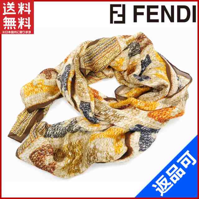 バンダナ/スカーフFENDI(フェンディ) スカーフ美品  -