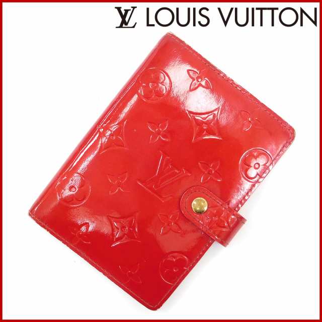 ルイヴィトン 手帳カバー LOUIS VUITTON 手帳カバー カード入れ×3