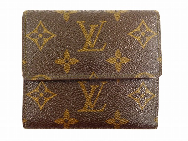 ルイヴィトン 財布 Louis Vuitton 二つ折り財布 Wホック財布 メンズ可 ポルトフォイユエリーズ ブラウン 人気 即納 中古 Xの通販はau Pay マーケット Brands