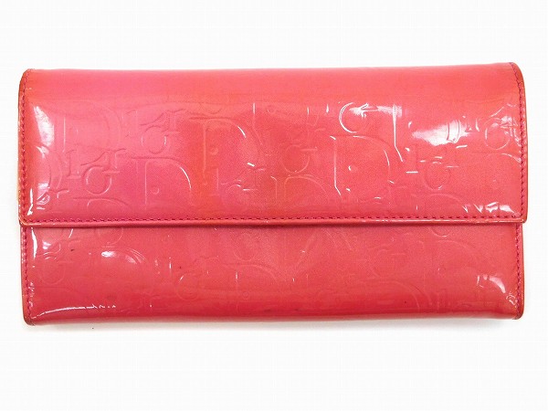 クリスチャン ディオール 財布 Christian Dior 長財布 アルティメイト ピンク 即納 中古 Xの通販はau Pay マーケット Brands