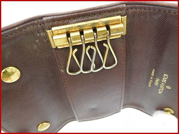 ルイヴィトン キーケース LOUIS VUITTON キーケース 4連キーケース ミュルティクレ4 チェリー 即納 【中古】 X10647