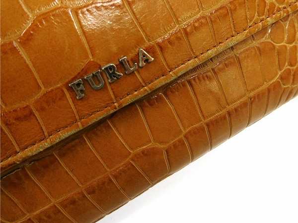 フルラ 財布 FURLA 長財布 ライトブラウン 即納 【中古】 X12391