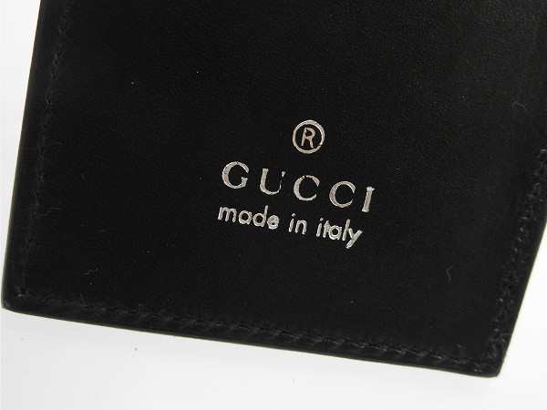 グッチ ミラー GUCCI ミラー ケース付き ブラック 即納 【中古