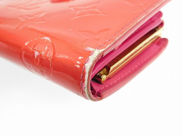 ルイヴィトン 財布 LOUIS VUITTON 二つ折り財布 がま口財布 ポルトフォイユ・ヴィエノワ ローズポップ 人気 即納 【中古】 X16647 ルイヴィトン 財布 LOUIS VUITTON 二つ折り財布 がま口財布 ポルトフォイユ・ヴィエノワ ローズポップ 人気 即納 【中古】 X16647