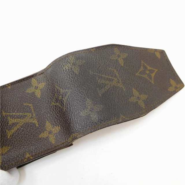 ルイヴィトン シガレットケース LOUIS VUITTON シガレットケース アイコスケース エテュイシガレット ブラウン 良品 人気 【中古】  X8381