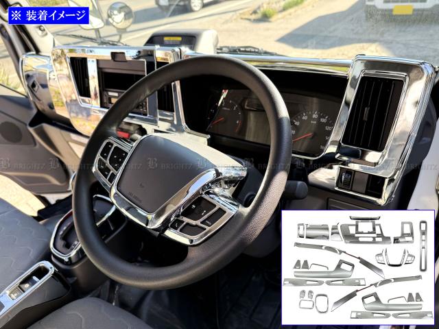 BRIGHTZ タイタン メッキインテリアパネルセット 25PC TRUCK−L−154