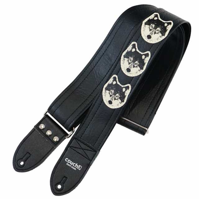 Couch Guitar Strap ニャン・ ニャン・ ニャン・クロ [Cat Guitar