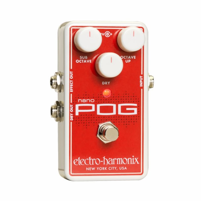 ELECTRO-HARMONIX NANO POG Polyphonic Octave Generator エフェクター