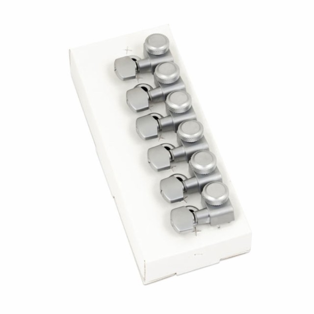 フェンダー Fender Locking Stratocaster/Telecaster Tuning Machines ブラッシュドクローム ギター用ペグの通販は 16,500円