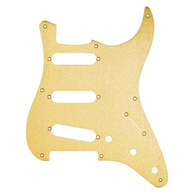 フェンダー Fender 8-Hole ’50s Vintage-Style Stratocaster S/S/S Pickguards Gold アノタイズドピックガード