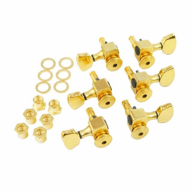 オールパーツ ALLPARTS TUNER 7014 Sperzel 3x3 Gold Locking Tuners Regular Mount ロック式ペグ