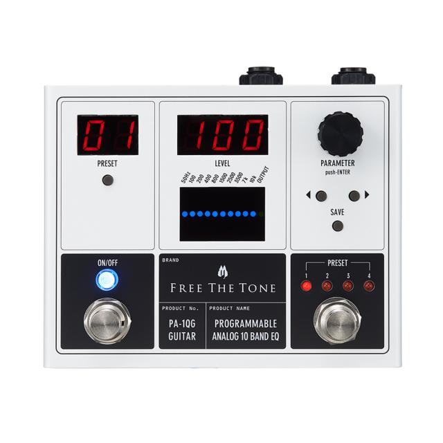 Free The Tone PA-1QG PROGRAMMABLE ANALOG 10 BAND EQ ギターエフェクターの通販は
