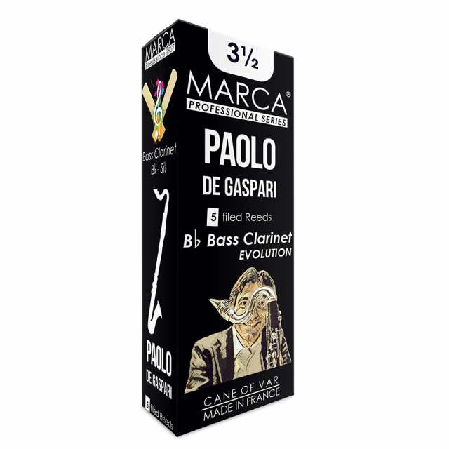 MARCA Paolo De Gaspari バスクラリネット リード [2.1 2] 5枚入り