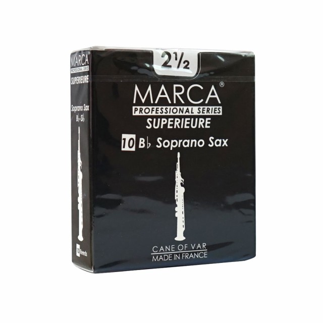 MARCA SUPERIEURE ソプラノサックス リード [2.1 2] 10枚入り