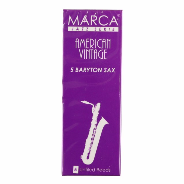 MARCA AMERICAN VINTAGE バリトンサックス リード [2.1/2] 5枚入り 6,494円