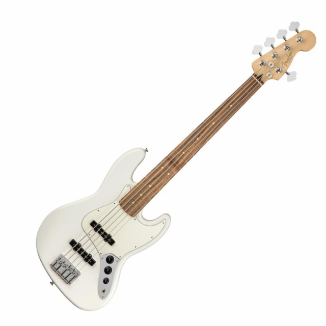 フェンダー Fender Player Jazz Bass V PF Polar White 5弦エレキ ...