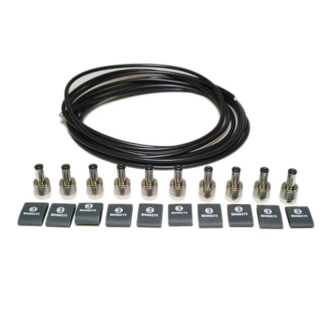 3 Monkeys Solderless DC Solderless Pedalboard Kit ソルダー